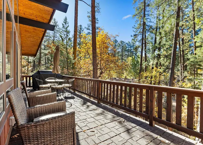 Holiday home Ponderosa Hideaway 4-br Cabinmtn Viewtrailsbrbq *